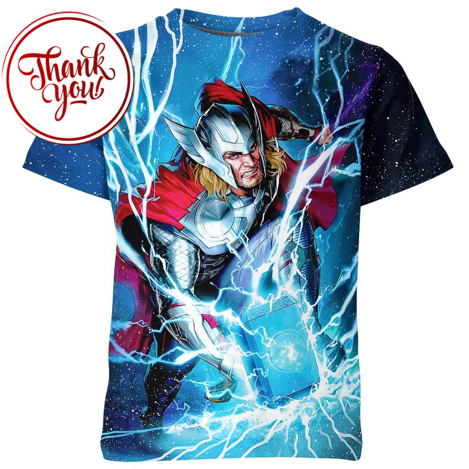 The Mighty Thor 3D Print Unisex T-Shirt