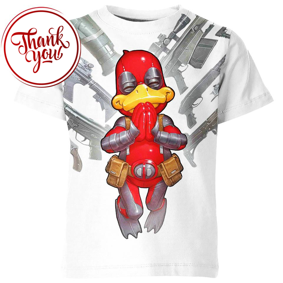 Donald Deadpool 3D Print Unisex T-Shirt