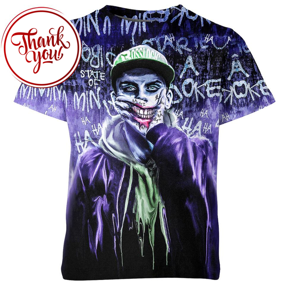 Mind of Logic - Joker 3D Print Unisex T-Shirt