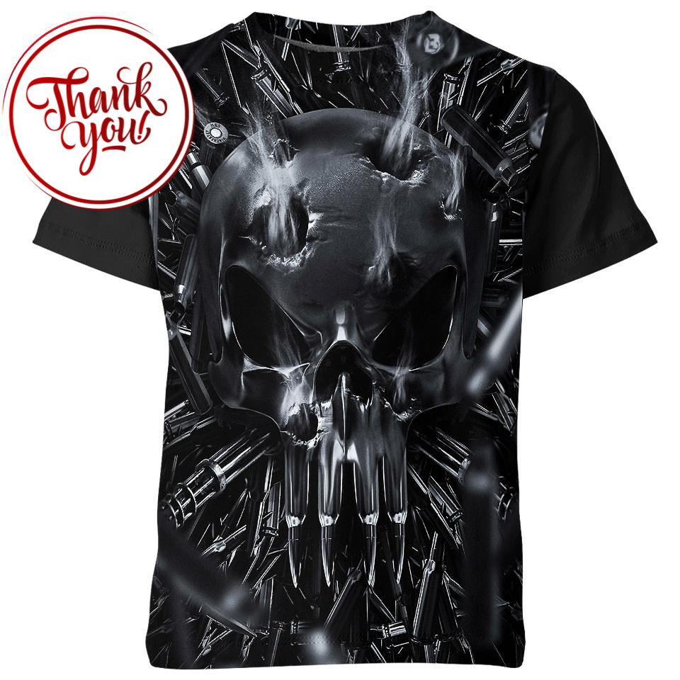 One Man Army - Punisher 3D Print Unisex T-Shirt