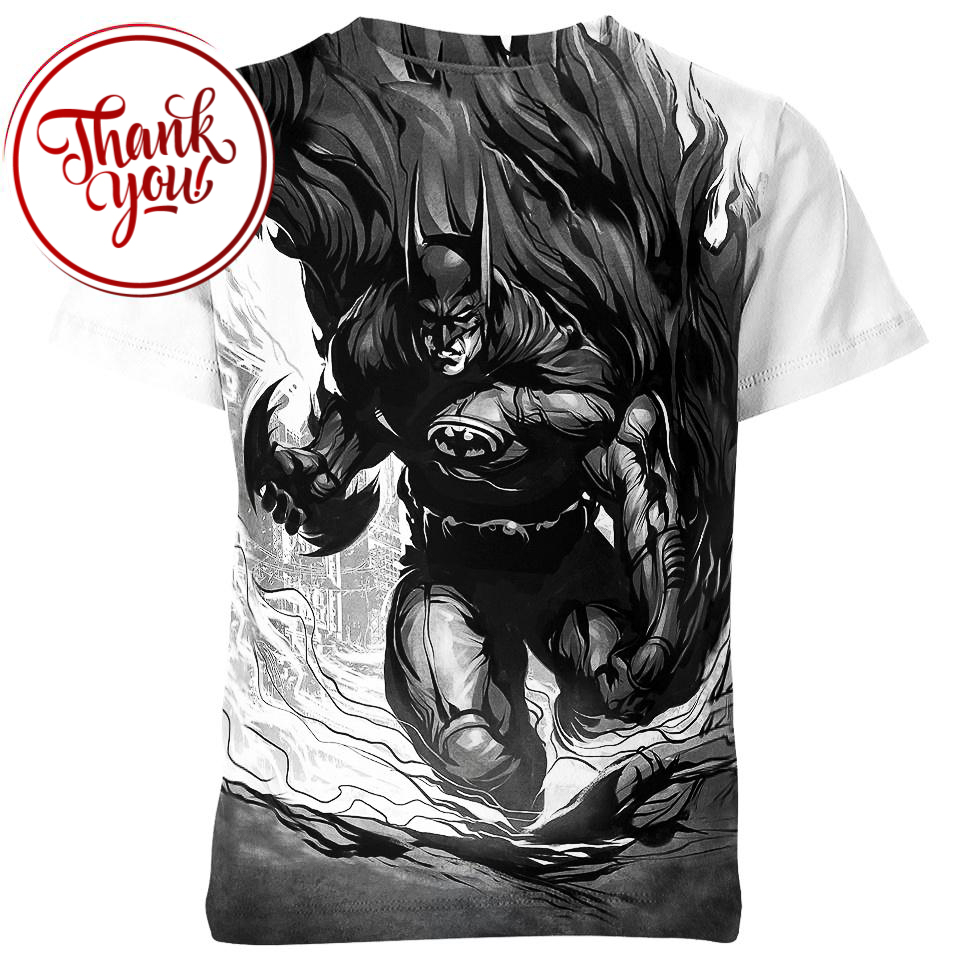 Fury Batman 3D Print Unisex T-Shirt