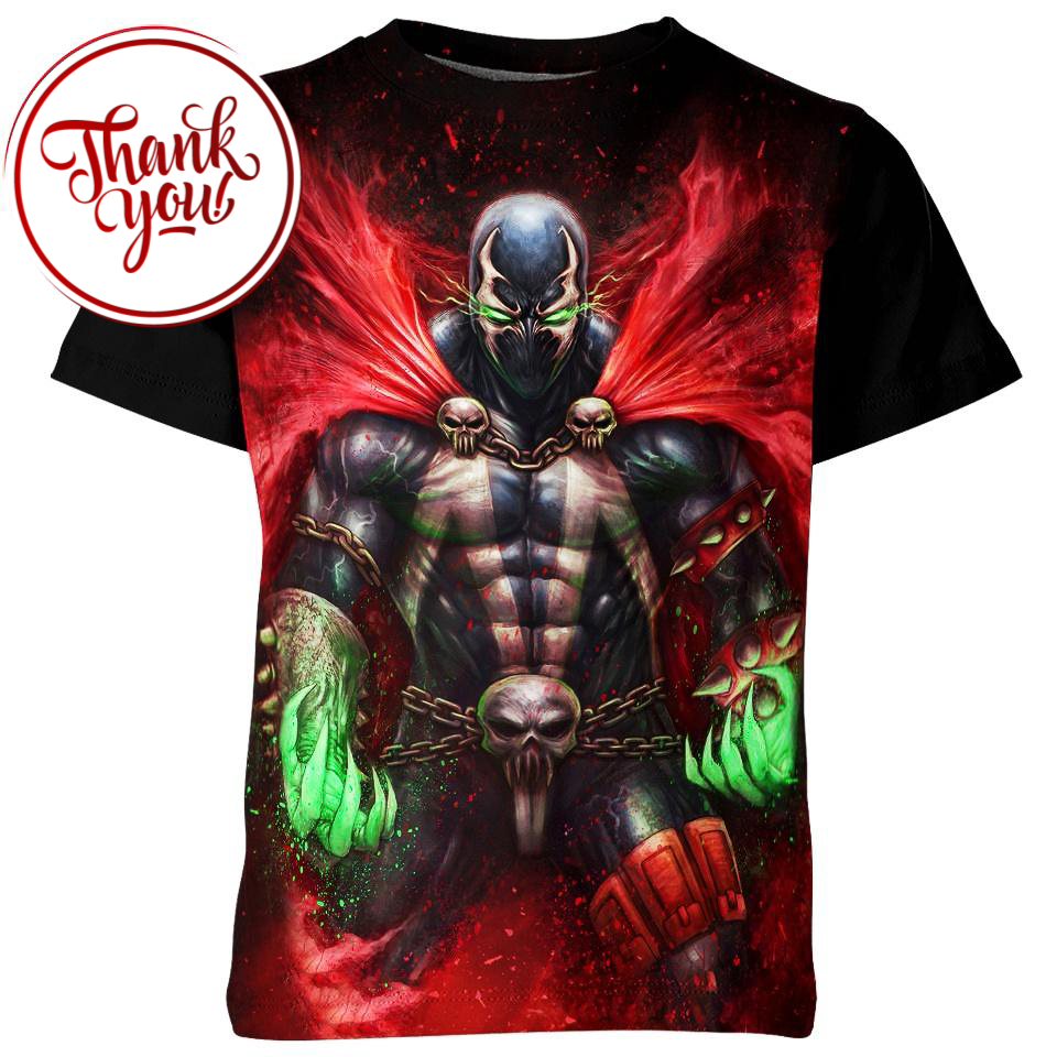 Hell Spawn 3D Print Unisex T-Shirt