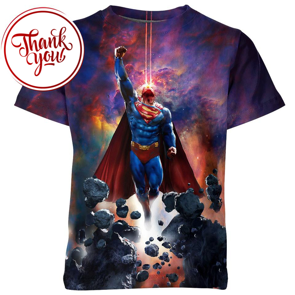The Steel Man - Superman 3D Print Unisex T-Shirt