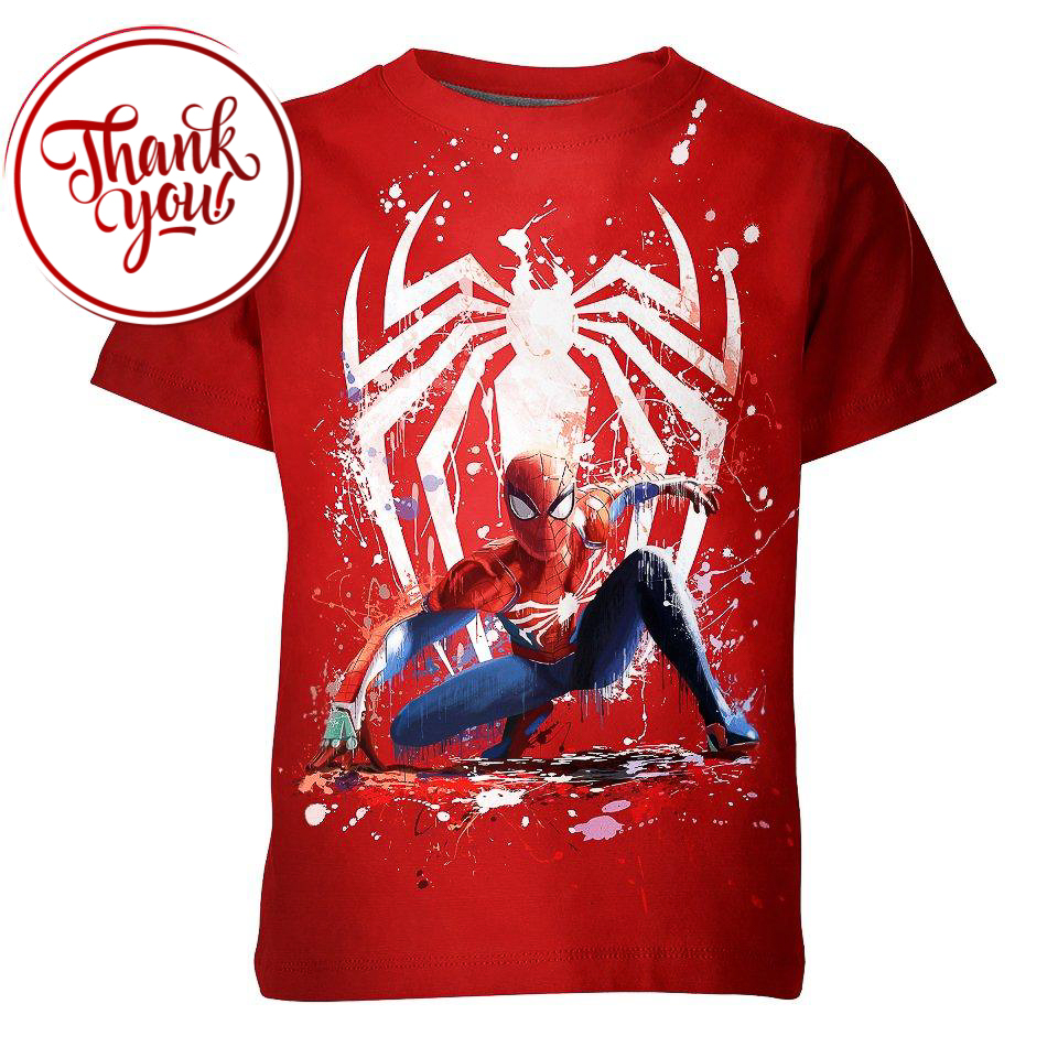 Painting Spider Man 3D Print Unisex T-Shirt