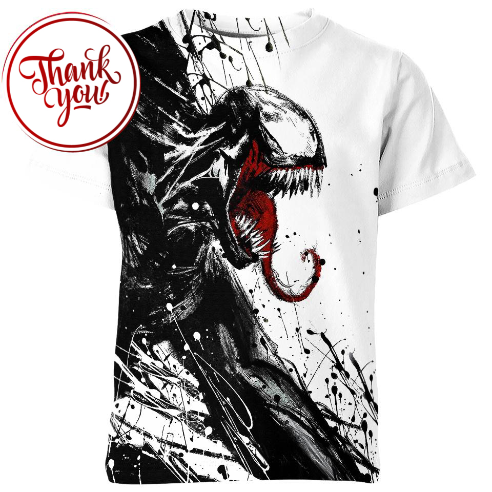 Ink Monster Venom 3D Print Unisex T-Shirt