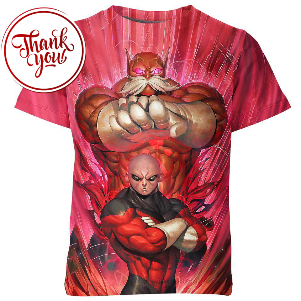Jiren and Toppo Dragon Ball 3D Print Unisex T-Shirt
