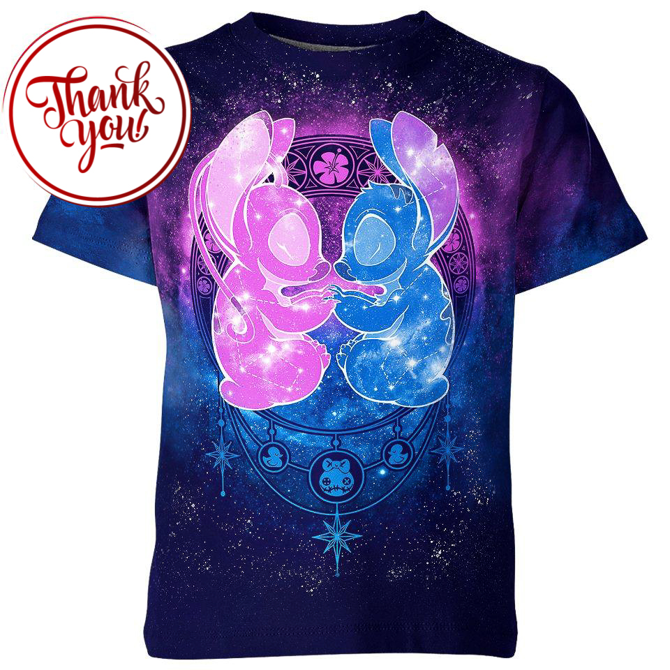 Starry Stitch 3D Print Unisex T-Shirt