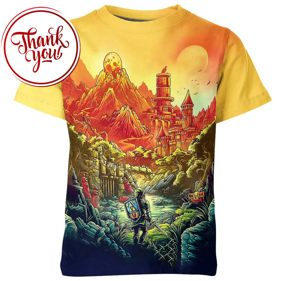 Awake The Dreamer -The Legend of Zelda 3D Print Unisex T-Shirt