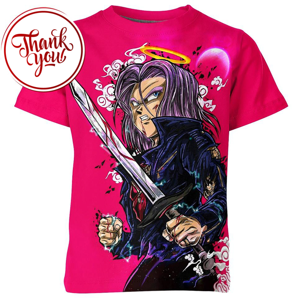 Gangsta Trunks 3D Print Unisex T-Shirt