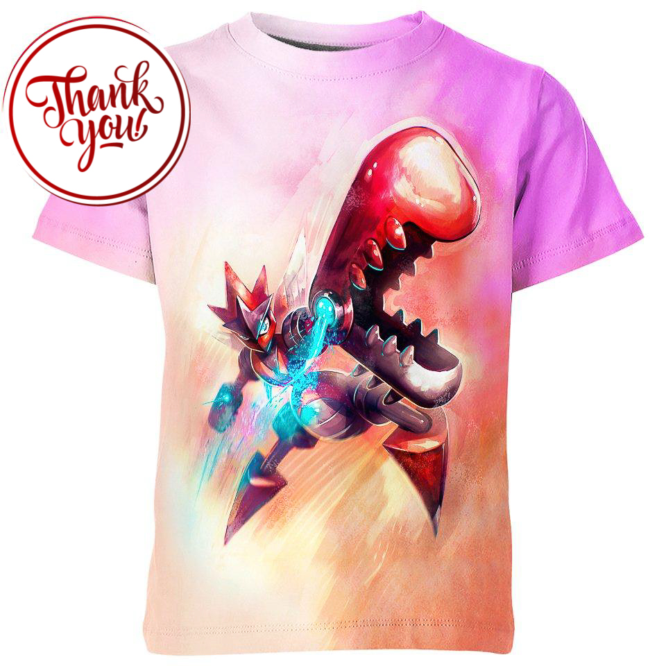 Mega Scizor Pokemon 3D Print Unisex T-Shirt