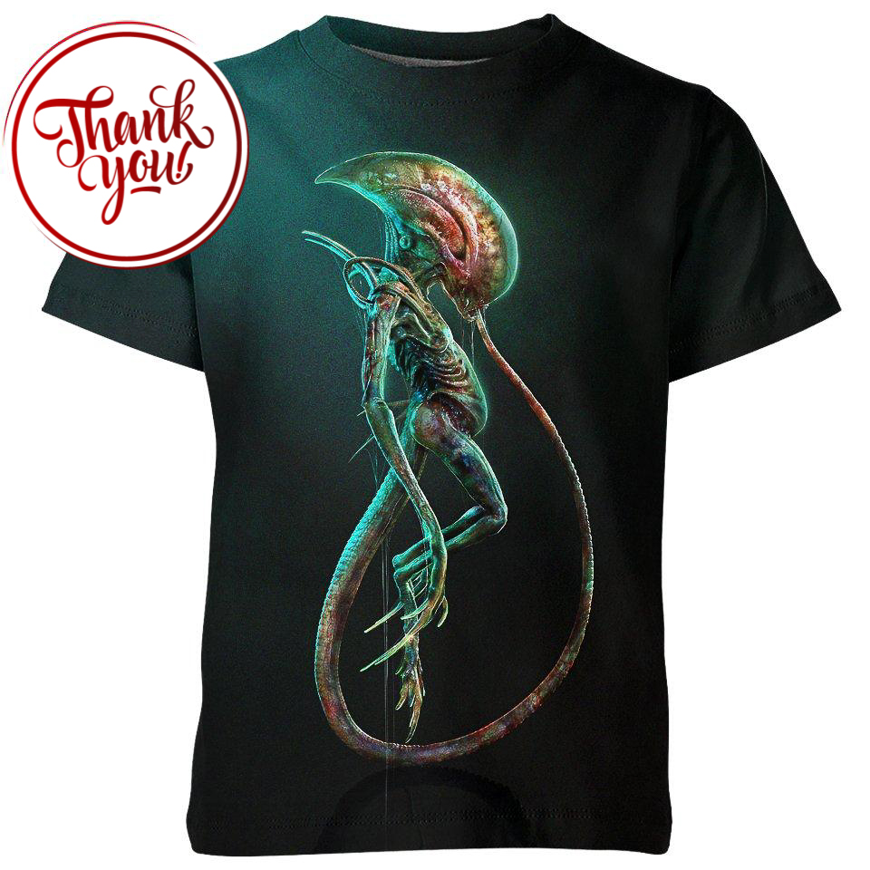 Fallen Lord Alien 3D Print Unisex T-Shirt