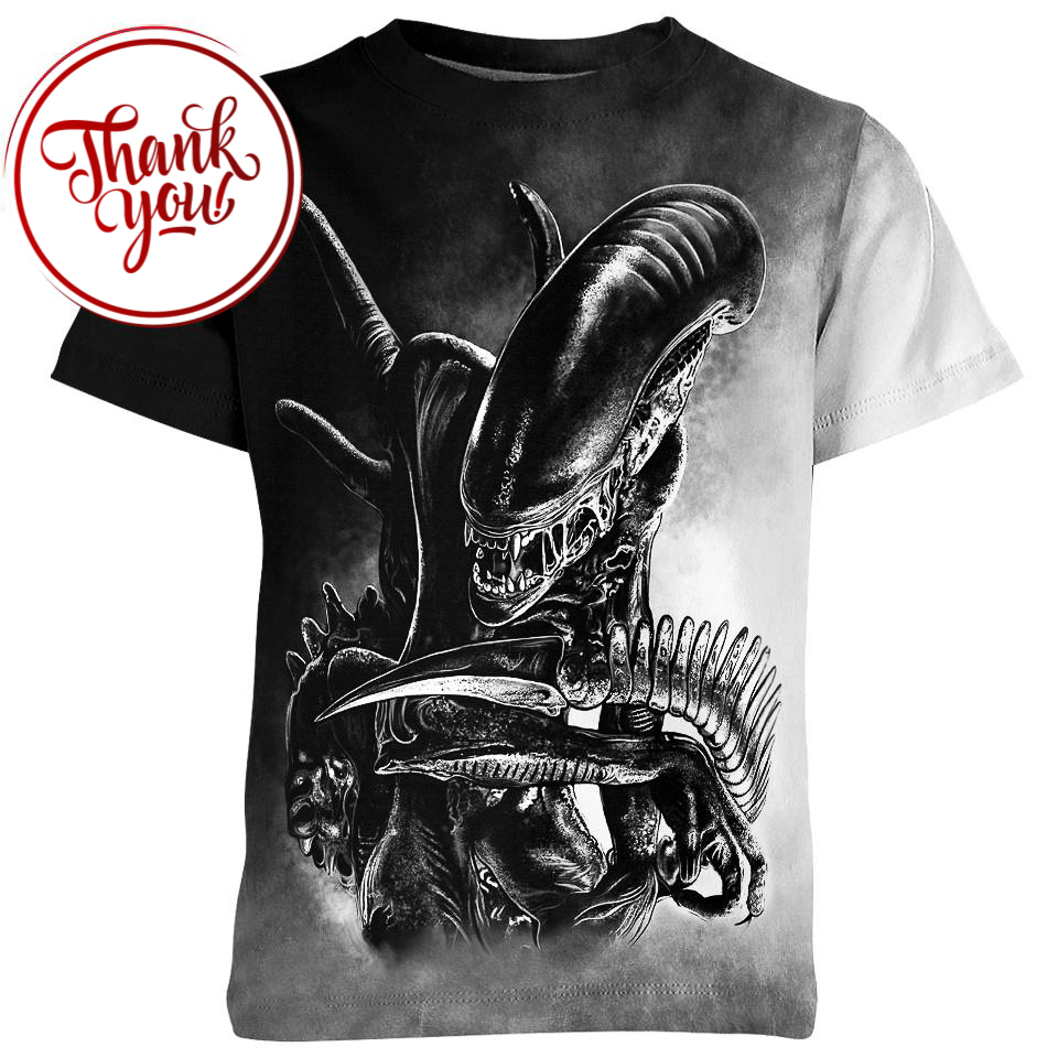 Superior Speed Alien 3D Print Unisex T-Shirt