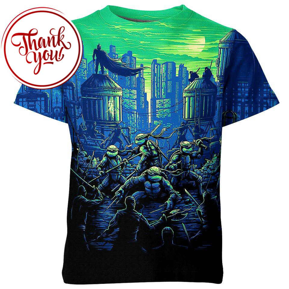 Ninja Turtles 3D Print Unisex T-Shirt