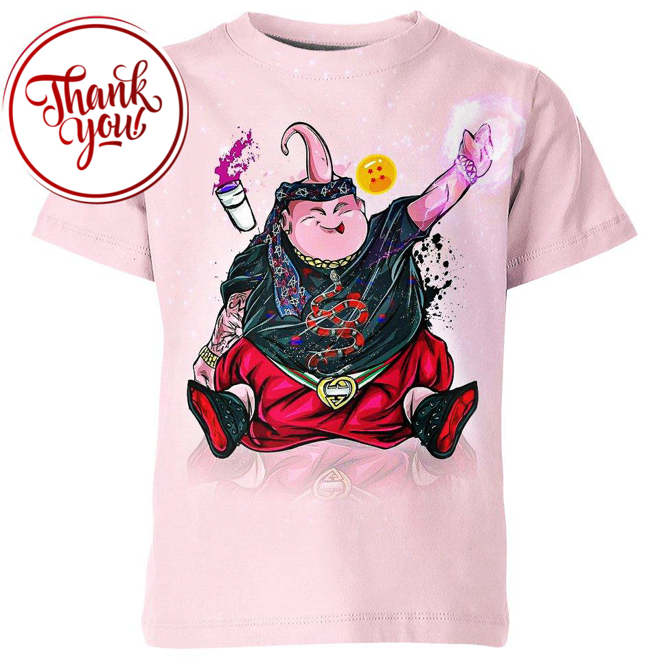 Chubby Majin Buu 3D Print Unisex T-Shirt