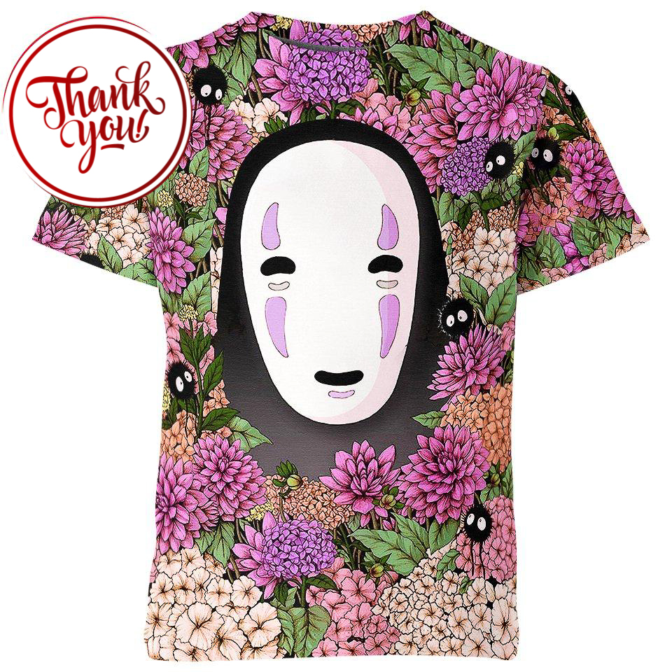 Studio Ghibli No Face 3D Print Unisex T-Shirt