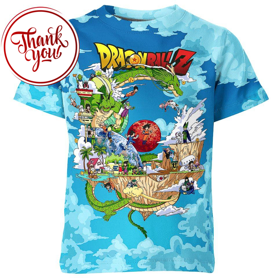 Dragon Ball Z 3D Print Unisex T-Shirt
