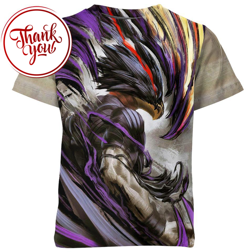 Fumikage Tokoyami My Hero Academia 3D Print Unisex T-Shirt