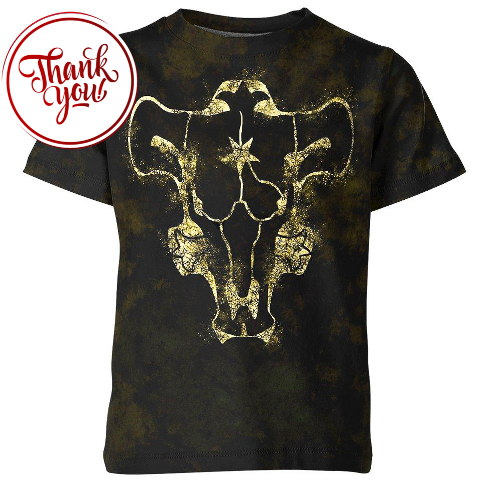 The Black Bull Black Clover 3D Print Unisex T-Shirt