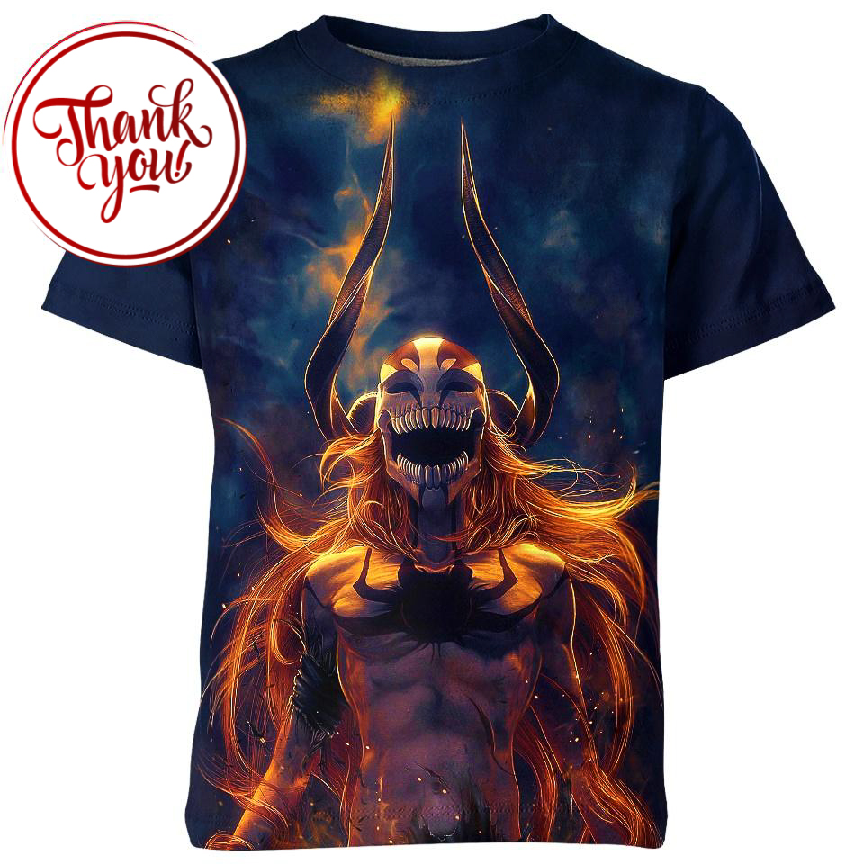 Hollow Ichigo 3D Print Unisex T-Shirt
