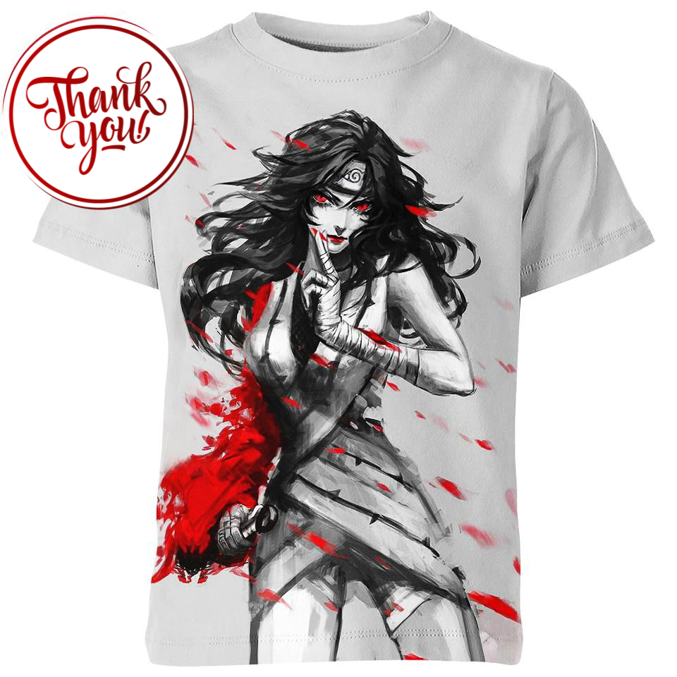 Kurenai Yuhi in Naruto 3D Print Unisex T-Shirt