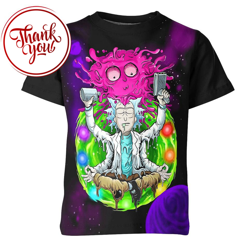 Rick Sanchez - Rick and Morty 3D Print Unisex T-Shirt