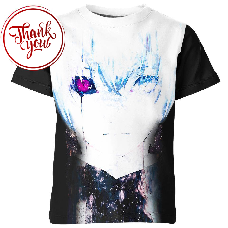 Vampire Eyes - Ken Kaneki 3D Print Unisex T-Shirt