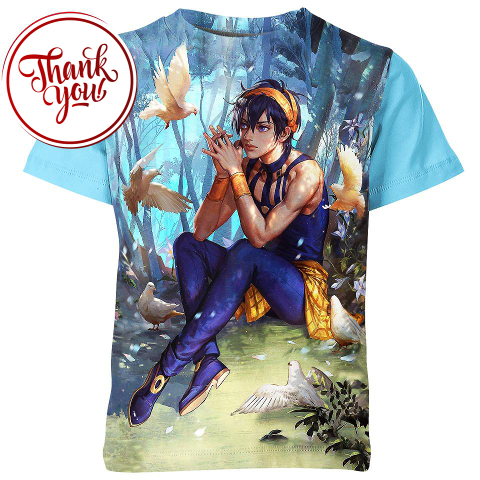 Narancia Ghirga - Jojos 3D Print Unisex T-Shirt