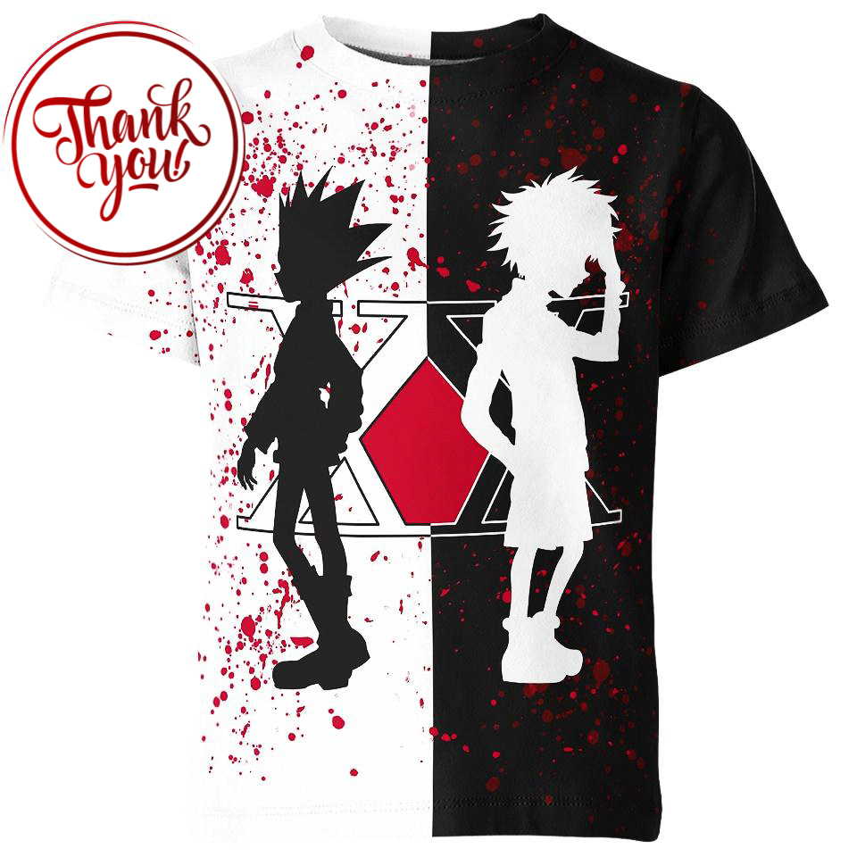 The Stubborn Prince - Gon and Killua 3D Print Unisex T-Shirt