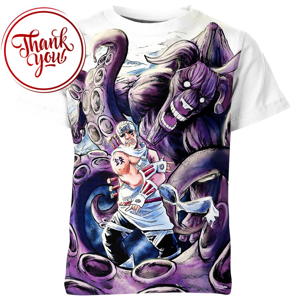 Killer Bee Naruto 3D Print Unisex T-Shirt