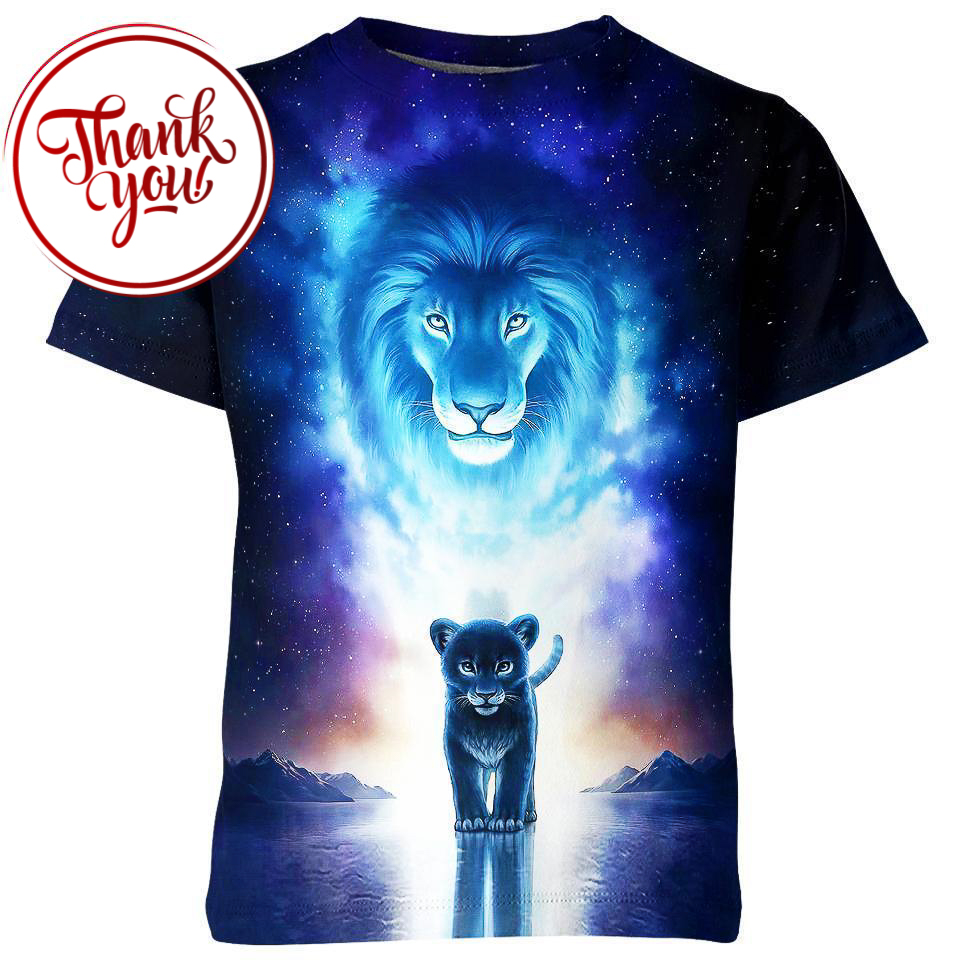 A King's Path Lion King 3D Print Unisex T-Shirt