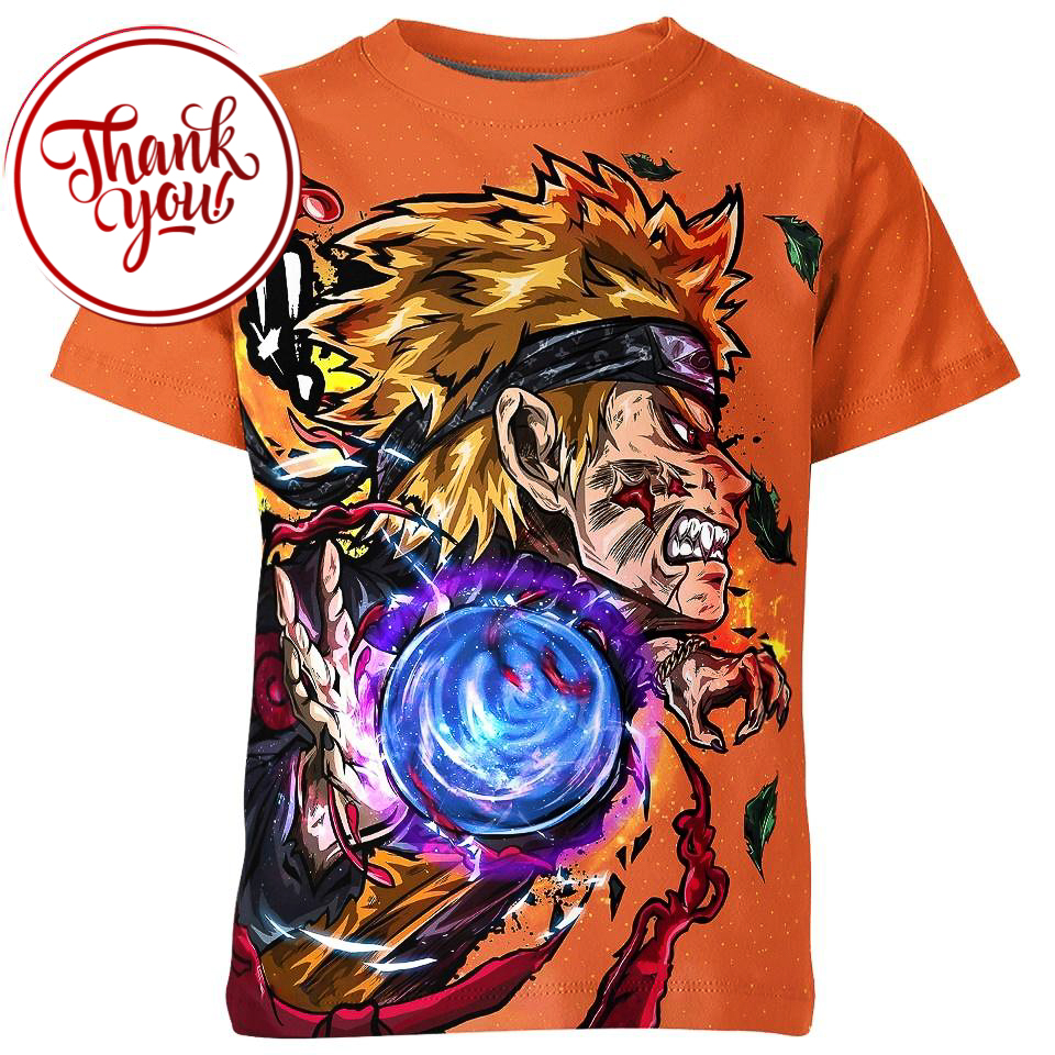 Seventh Fire Shadow Naruto 3D Print Unisex T-Shirt