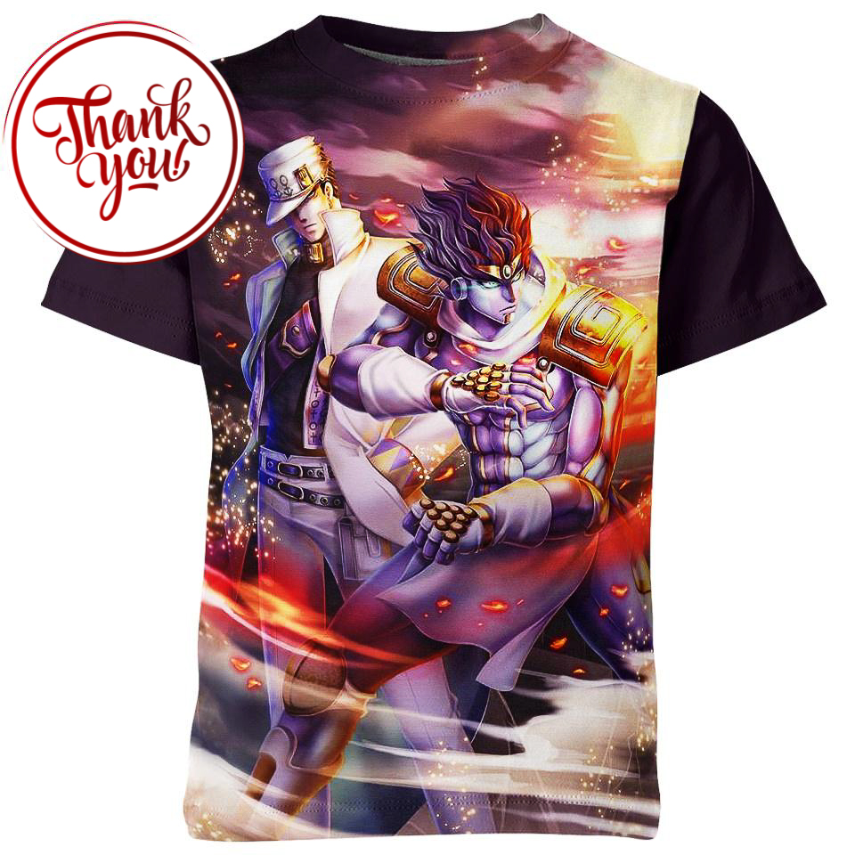Jotaro's Stand - Jojos 3D Print Unisex T-Shirt