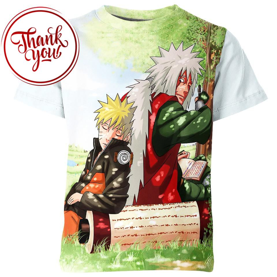 Naruto Jiraya 3D Print Unisex T-Shirt