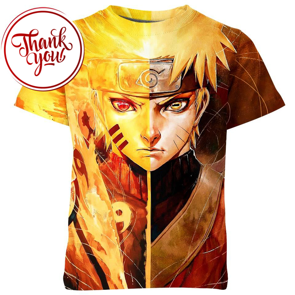 The Truth of Naruto 3D Print Unisex T-Shirt