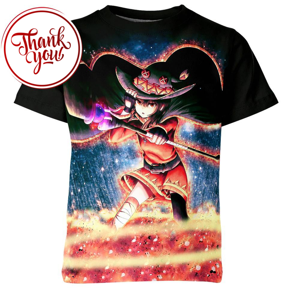 The Arch Wizard Konosuba Anime 3D Print Unisex T-Shirt