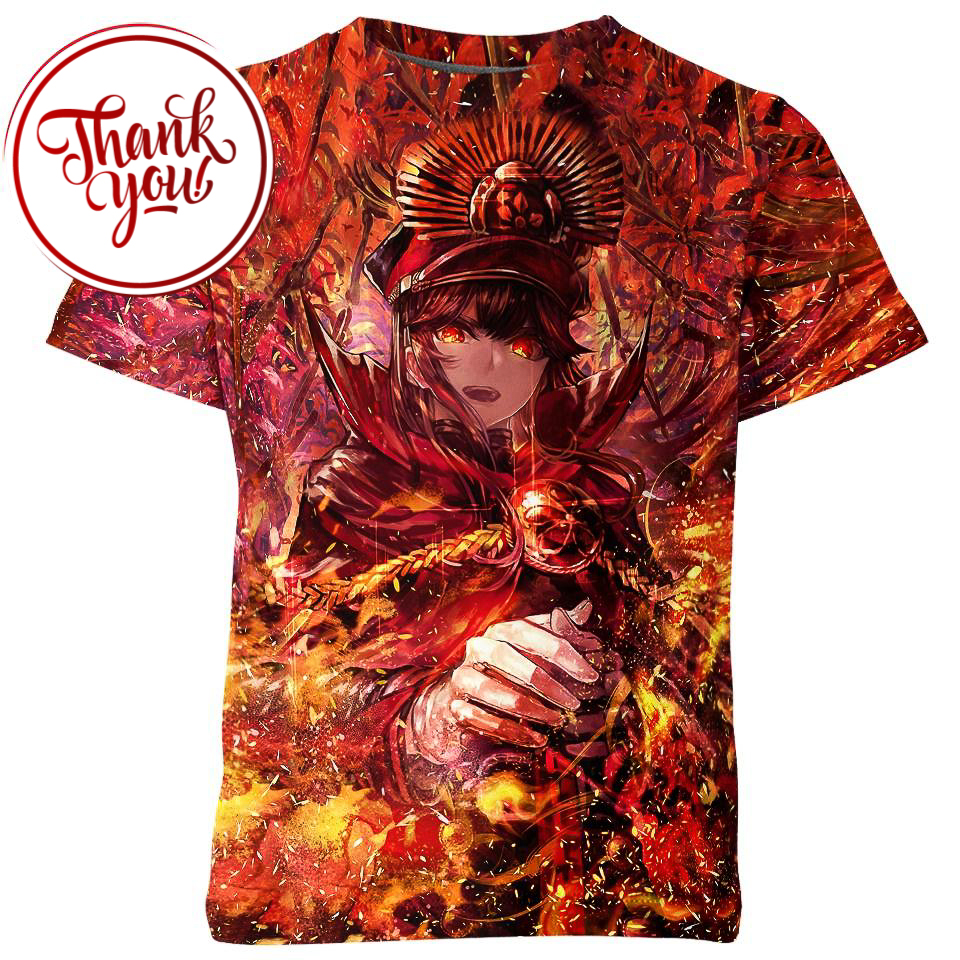 Demon King of the Sixth Heaven Fate Anime 3D Print Unisex T-Shirt