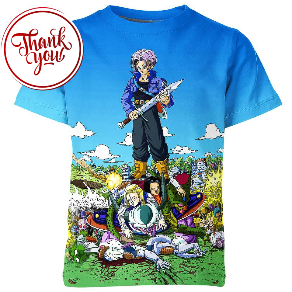 Dragon Ball Future Trunks 3D Print Unisex T-Shirt