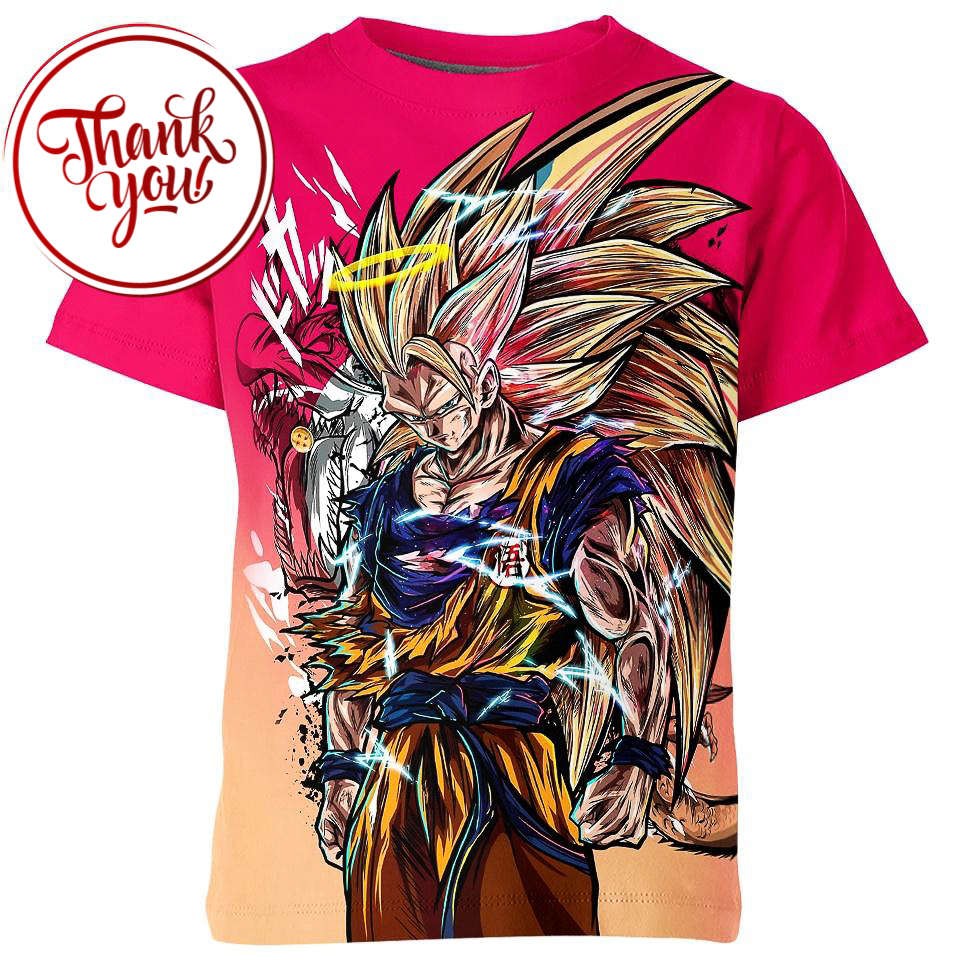 Dragon Ball Goku 3D Print Unisex T-Shirt