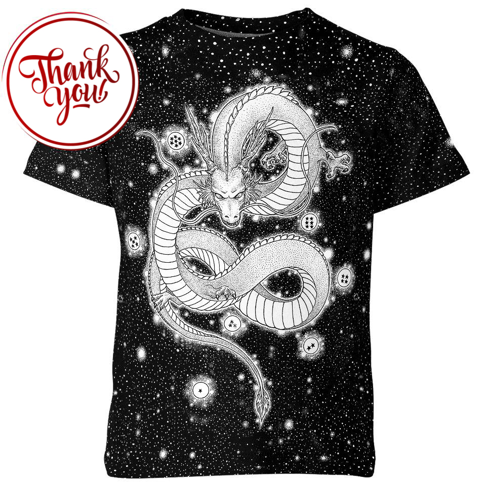 Shenron Dragon Ball 3D Print Unisex T-Shirt