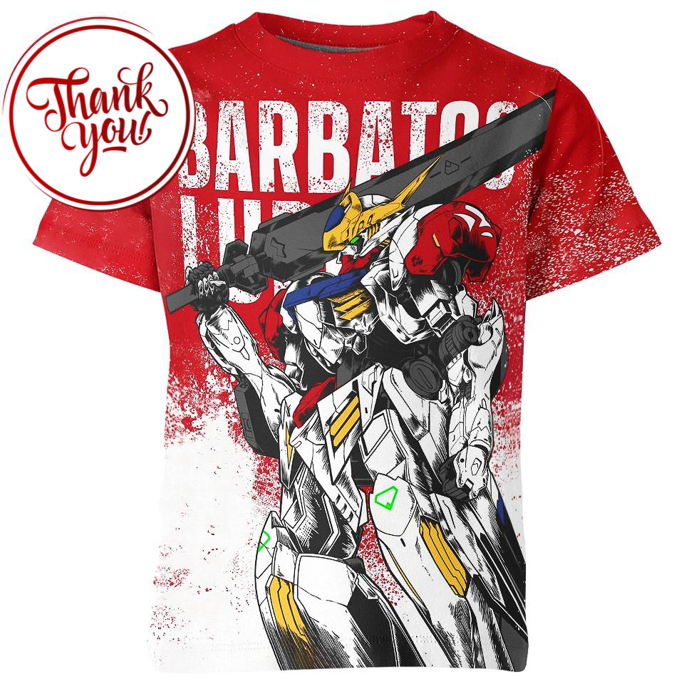 Akuma no Tekkadan Gundam 3D Print Unisex T-Shirt