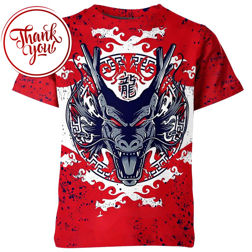 The Eastern Dragon Shenron - Dragon Ball 3D Print Unisex T-Shirt