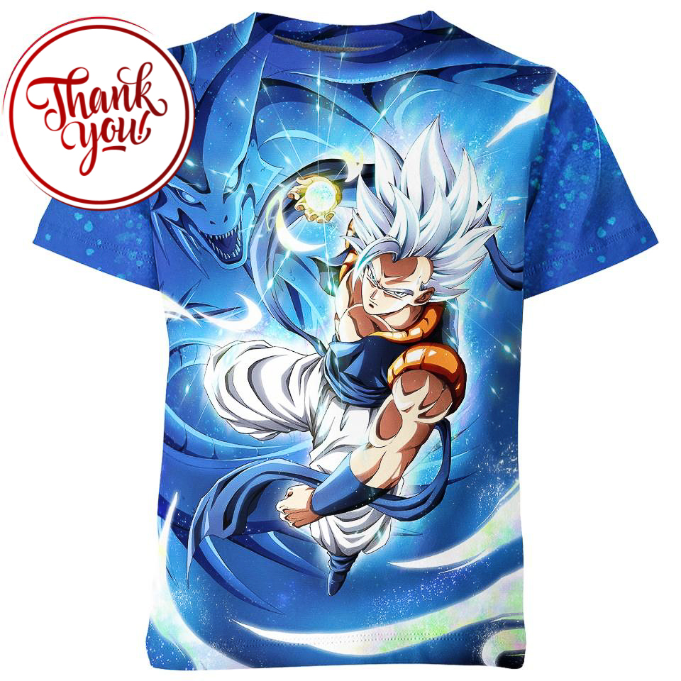 Fusion Of Goku And Vegeta 3D Print Unisex T-Shirt