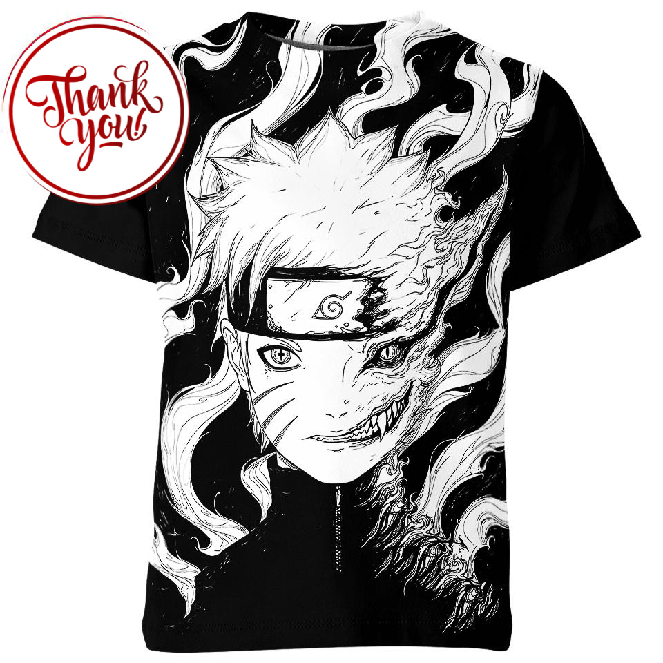 Epic Naruto 3D Print Unisex T-Shirt