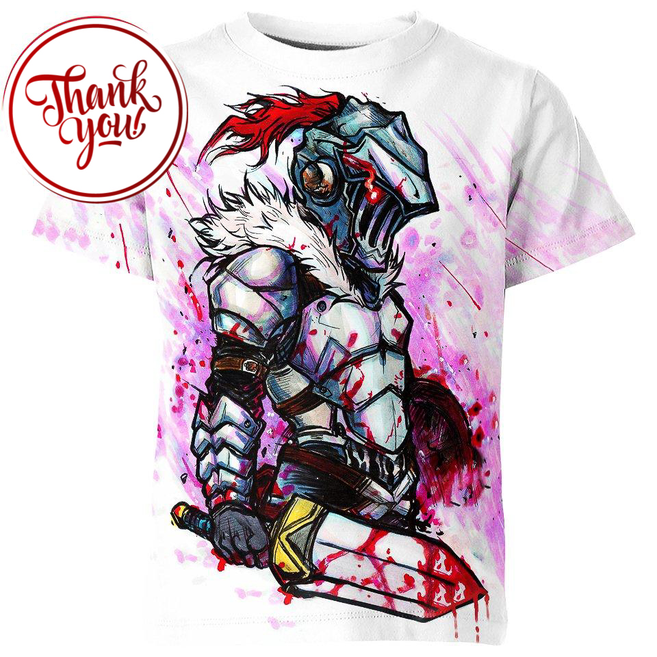 Goblin Slayer Anime 3D Print Unisex T-Shirt
