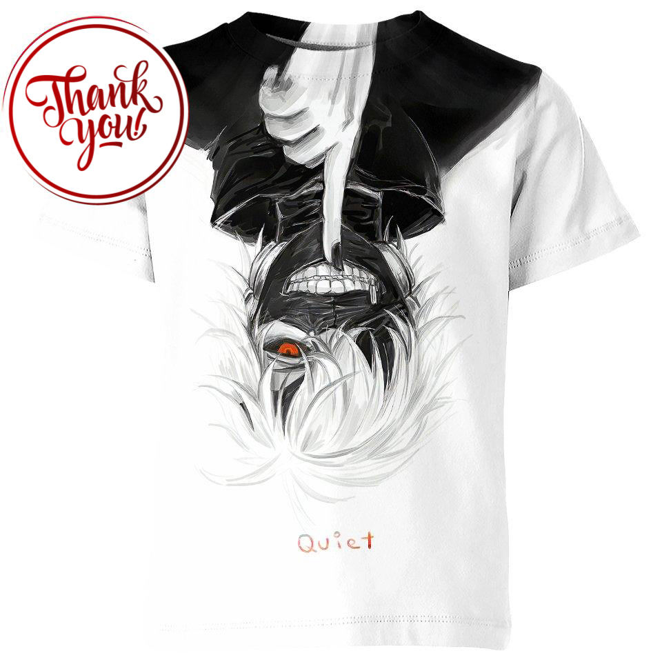 Badass Ken Kaneki 3D Print Unisex T-Shirt