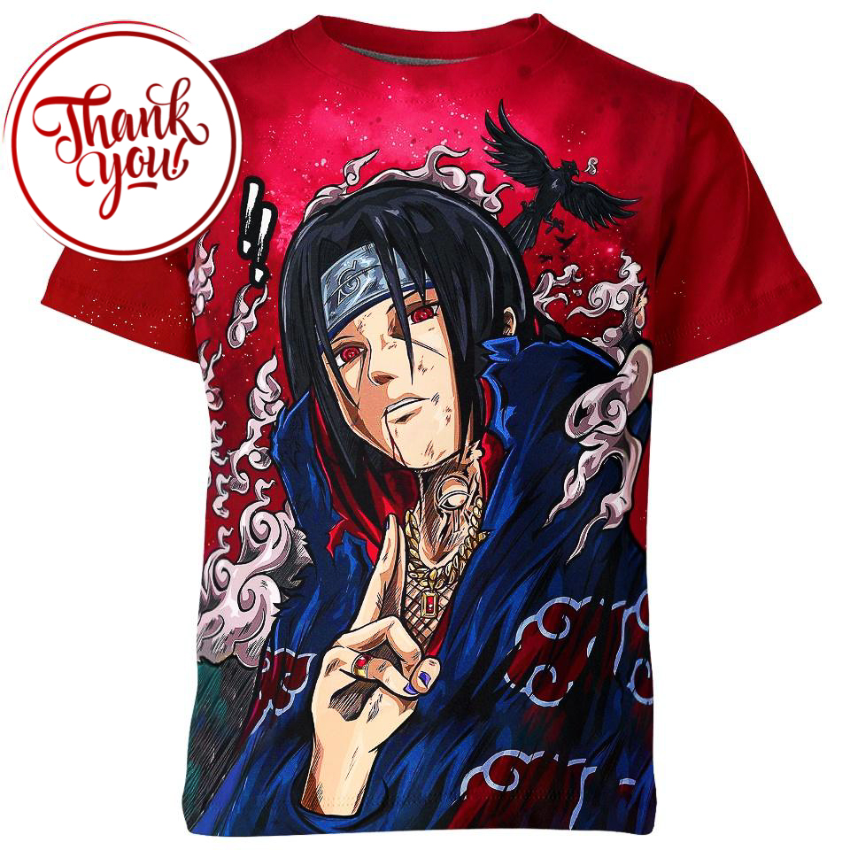 Charisma Itachi 3D Print Unisex T-Shirt