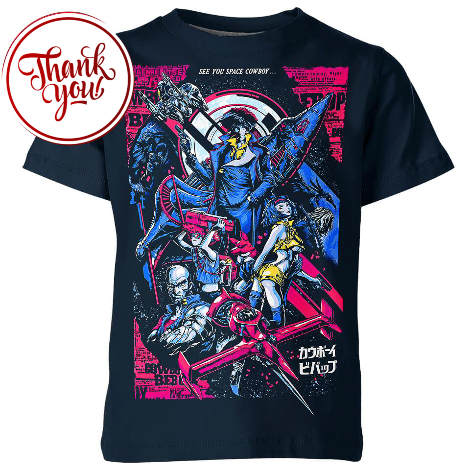 Battle Team Cowboy Bebop 3D Print Unisex T-Shirt