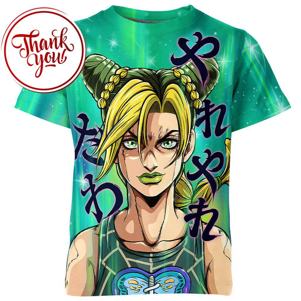 Heir - Jolyne Cujoh Jojos 3D Print Unisex T-Shirt