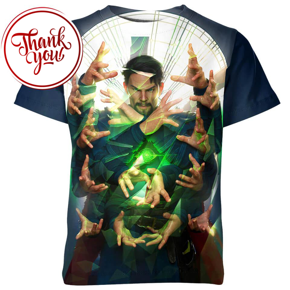 Sorcerer Supreme - Doctor Strange 3D Print Unisex T-Shirt