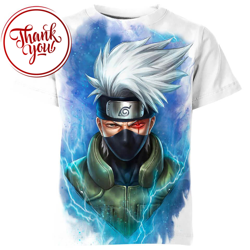 Hot Boy Kakashi 3D Print Unisex T-Shirt